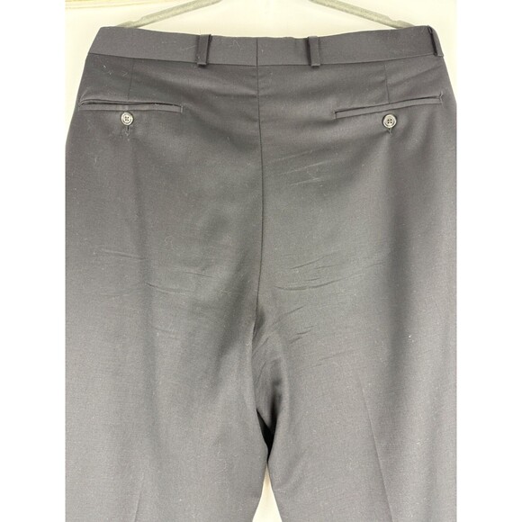 Lauren Ralph Lauren Wool cuffed Charcoal Pleated Dress Pants 34X34 - Picture 12 of 16